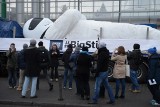 Big Stig w Poznaniu: Ogromny posąg pojawił się na MTP [ZDJĘCIA, WIDEO]
