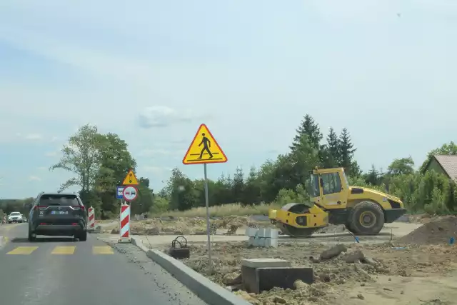 Droga krajowa nr 21 na odcinku Słupsk-Ustka. Inwestor planuje zakończenie robót 6 grudnia