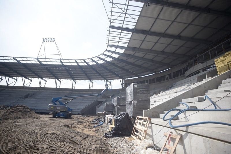 Stadion Widzewa, oto nowy stadion Widzewa, tak prezentuje...