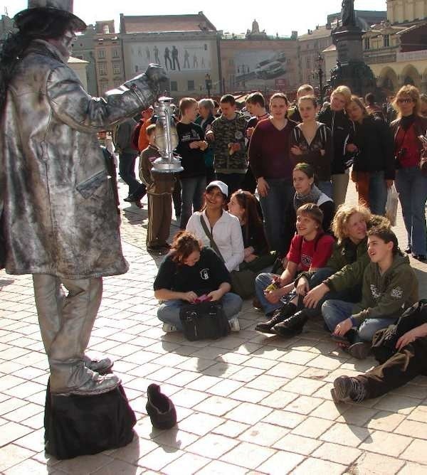 Młodzież doskonale bawiła się w Krakowie, gdzie pokazała swoją sztukę