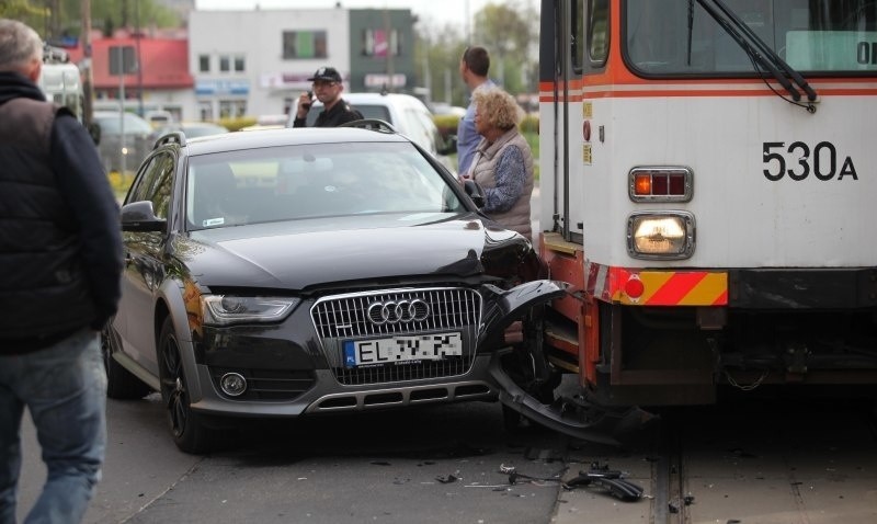 Do wypadku doszło na ul. Kilińskiego w Łodzi