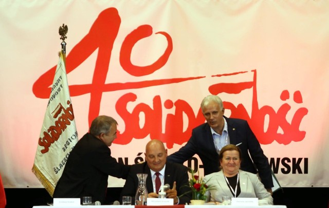 Zjazd Solidarności z okazji 40. rocznicy Porozumień Jastrzębskich odbył się w hali "Pogoń" w Zabrzu