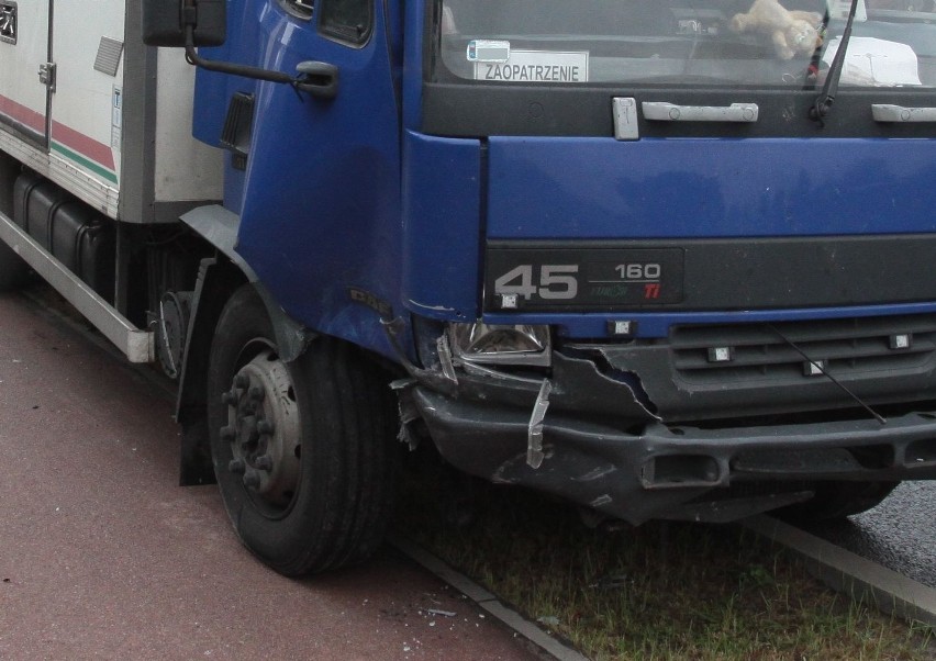 Wypadek na ulicy Słowackiego w Radomiu