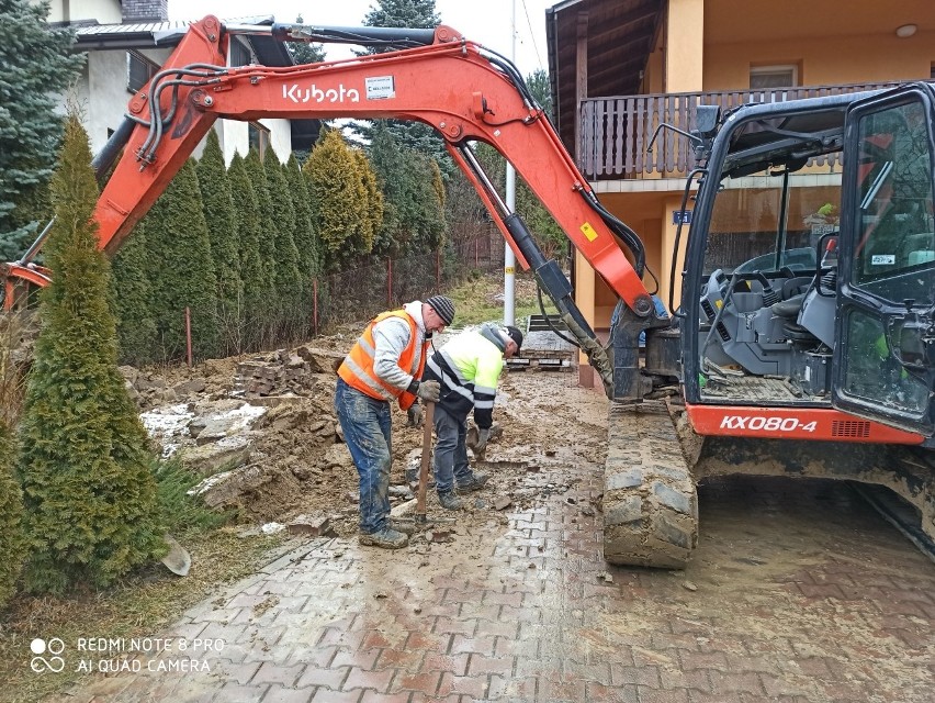 Budowa kanalizacji w Jerzmanowicach