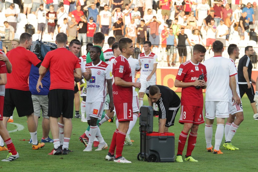 AS Trencin - Górnik Zabrze [ZDJĘCIA KIBICÓW]: Tak było na trybunach w Myjavie