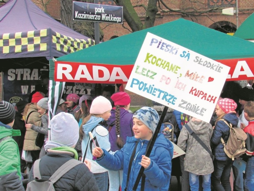 Na wczorajszej akcji "Pachnąca wiosna" tłumnie stawiły się...