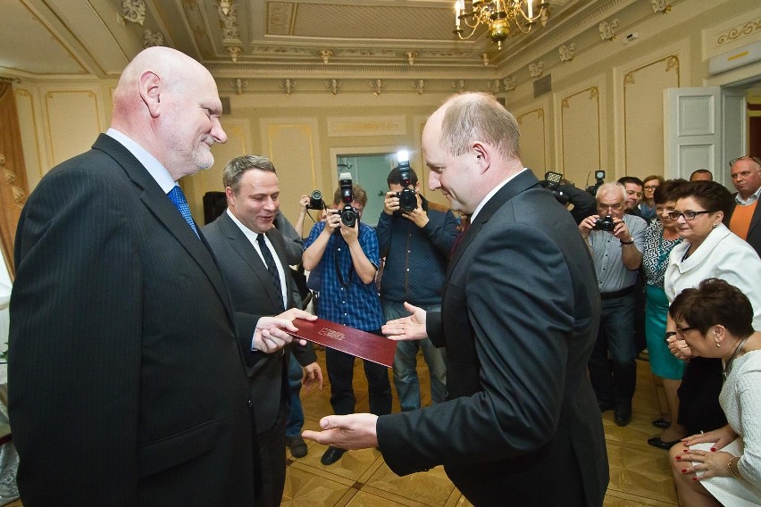 Podpisanie porozumienia ZIT w Pałacu Ostromecko...