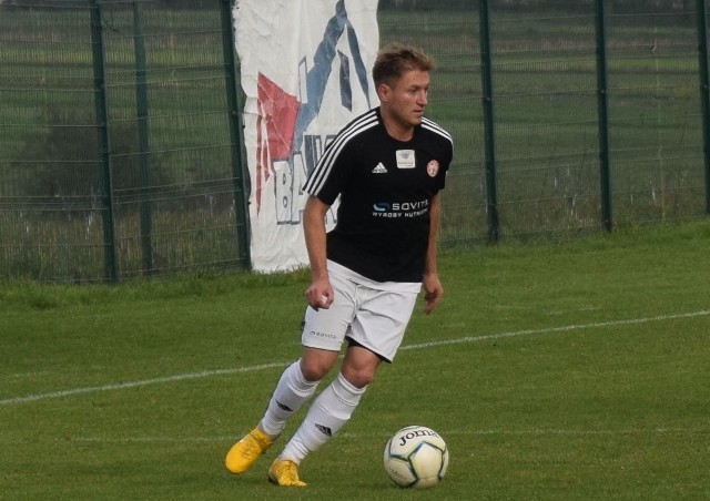 Michał Kucharczyk, strzelec drugiego gola dla Pilicy.