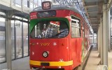 Nowy świąteczny tramwaj jeździ po Poznaniu. Można się nim przejechać za darmo!
