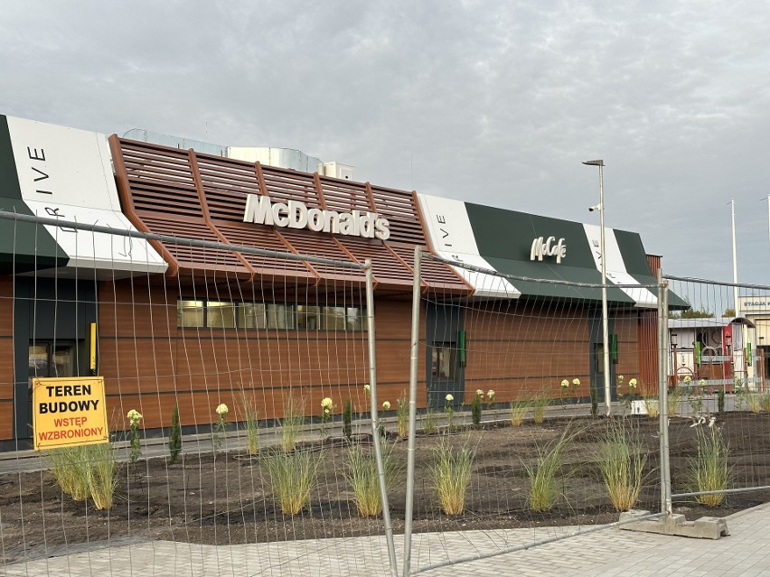 McDonald's powstaje w Grudziądzu przy ul. Paderewskiego przy...