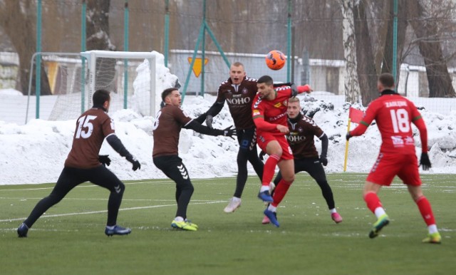 Bezbramkowy sparing Zagłębie Sosnowiec - Garbarnia Kraków