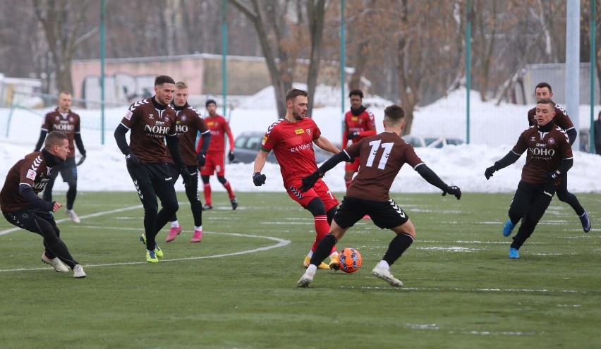 Bezbramkowy sparing Zagłębie Sosnowiec - Garbarnia Kraków