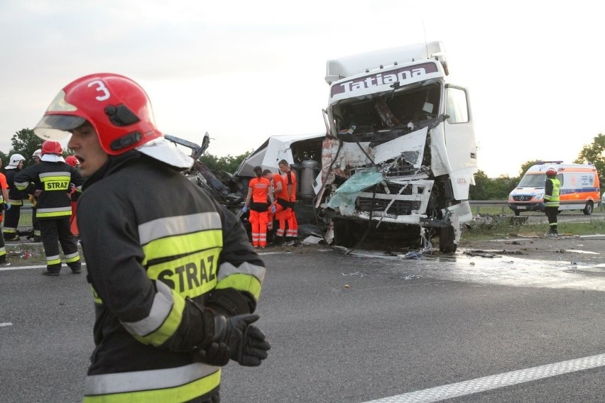 Tragiczny wypadek na A4 pod Wrocławiem w lipcu 2015 roku....