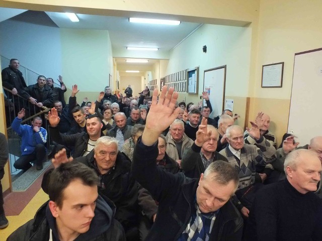 Zebrania wiejskie dla wyboru sołtysa gromadziły wielu mieszkańców wsi