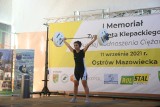 I Memoriał Zygmunta Klepackiego - Turniej Podnoszenia Ciężarów w Ostrowi Mazowieckiej. Wyniki. 11.09.2021
