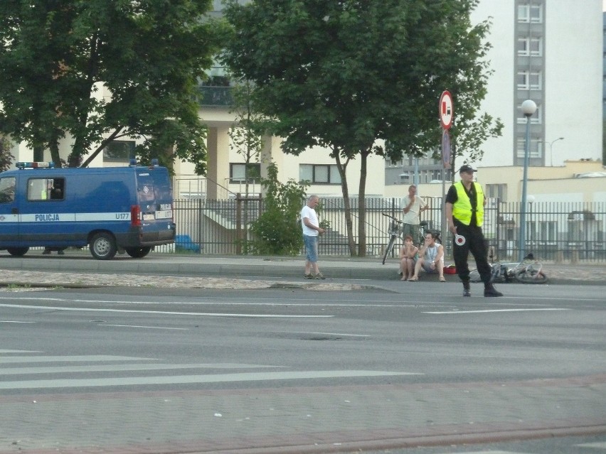 Wypadek na skrzyżowaniu ulic Jana Pawła II, Berdychowo i...