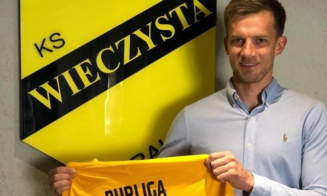 Łukasz Burliga został piłkarzem Wieczystej