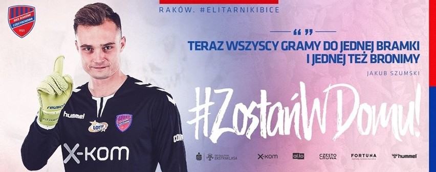 8. miejsce: Raków Częstochowa - 32.787 polubień na FB....