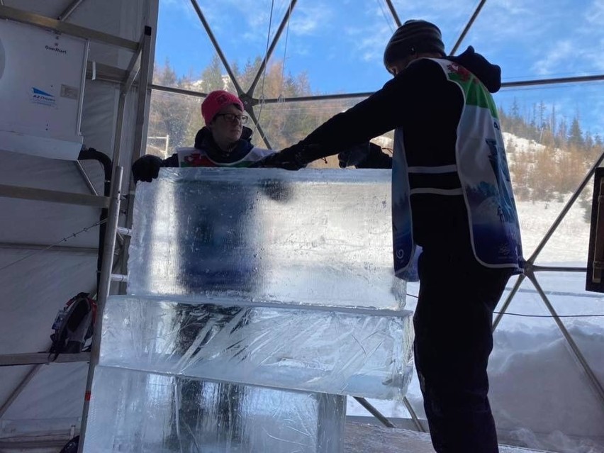 Słowackie Tatry: Zakończyły się mistrzostwa rzeźbiarzy w lodzie [GALERIA]