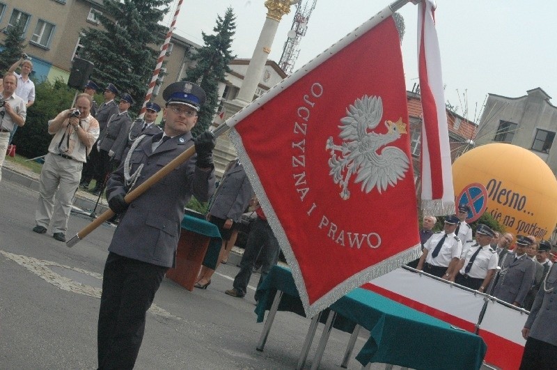 Wojewódzkie obchody Świeta Policji w Oleśnie.
23 lipca 2010