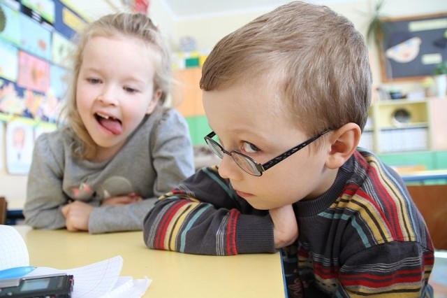 Magda Nartowicz i Szymon Sawicki rozpoczęli naukę w szkole o rok wcześniej i doskonale sobie radzą