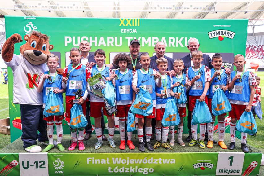 Drużyna Szkoły Gortata, zwycięzcy w kategorii chłopców U12