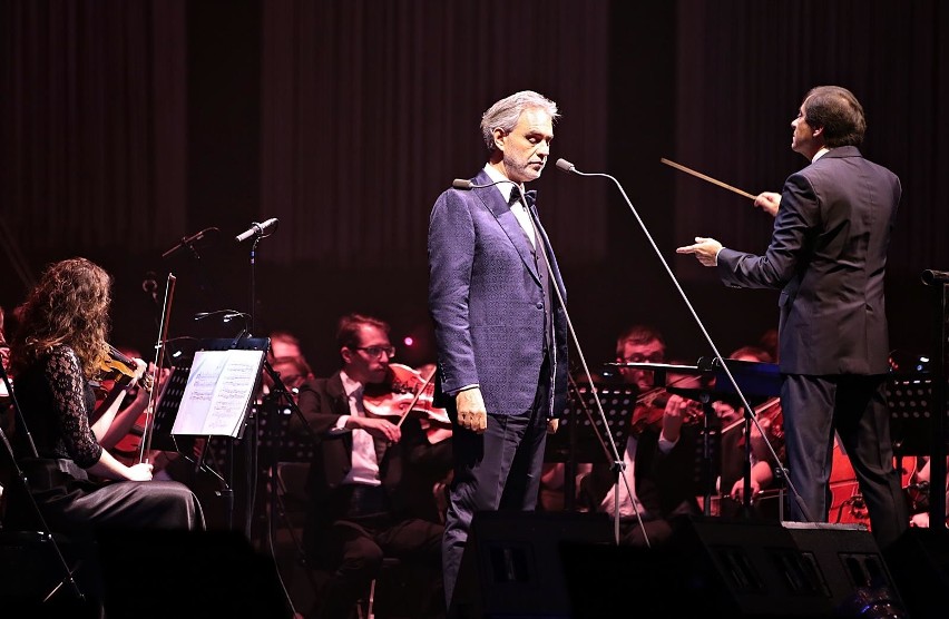 Kraków. Andrea Bocelli zaśpiewał w Tauron Arenie [ZDJĘCIA]