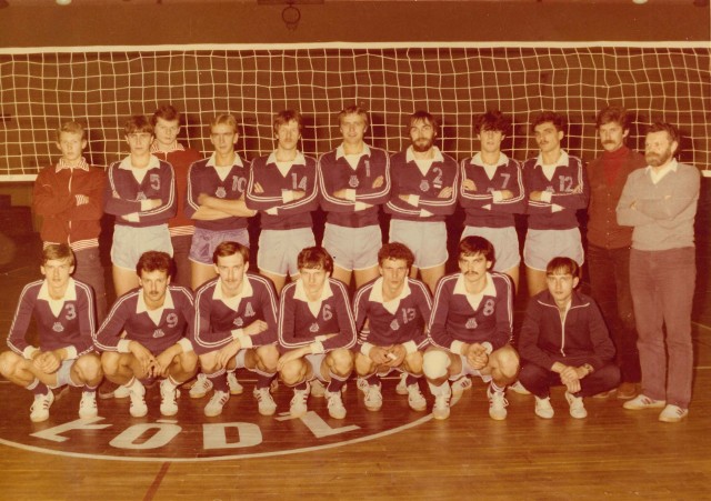 Drużyna Wifamy, która w 1986 roku awansowała do ekstraklasy