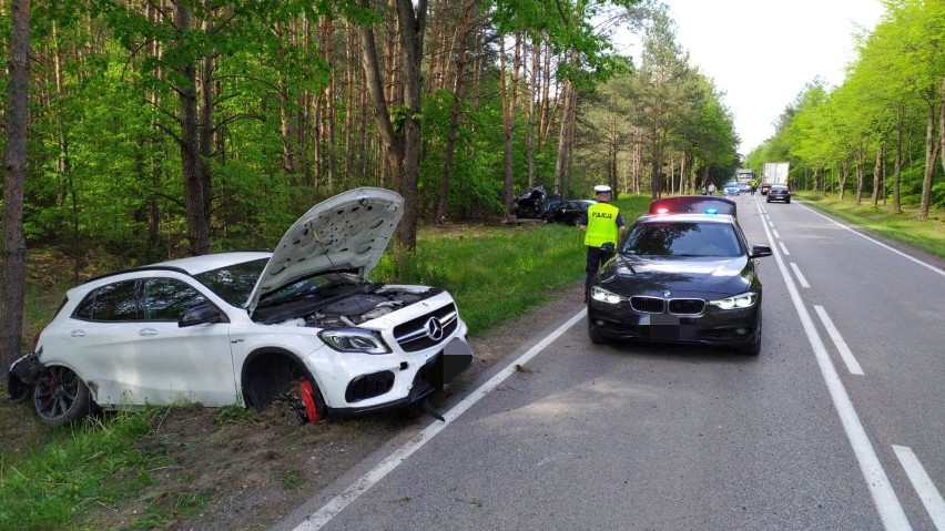 W pobliżu miejscowości Wojszki doszło do wypadku