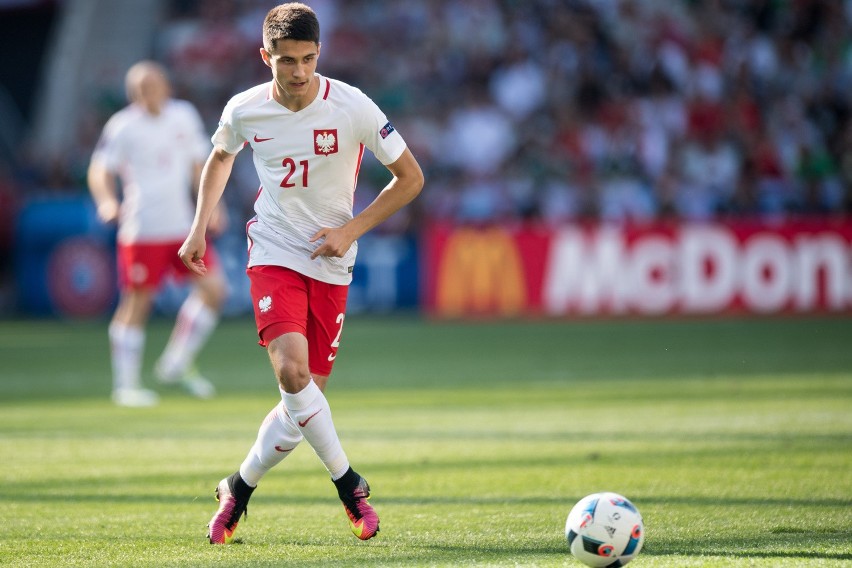 Bartosz Kapustka był jednym z bohaterów meczu z Irlandią...