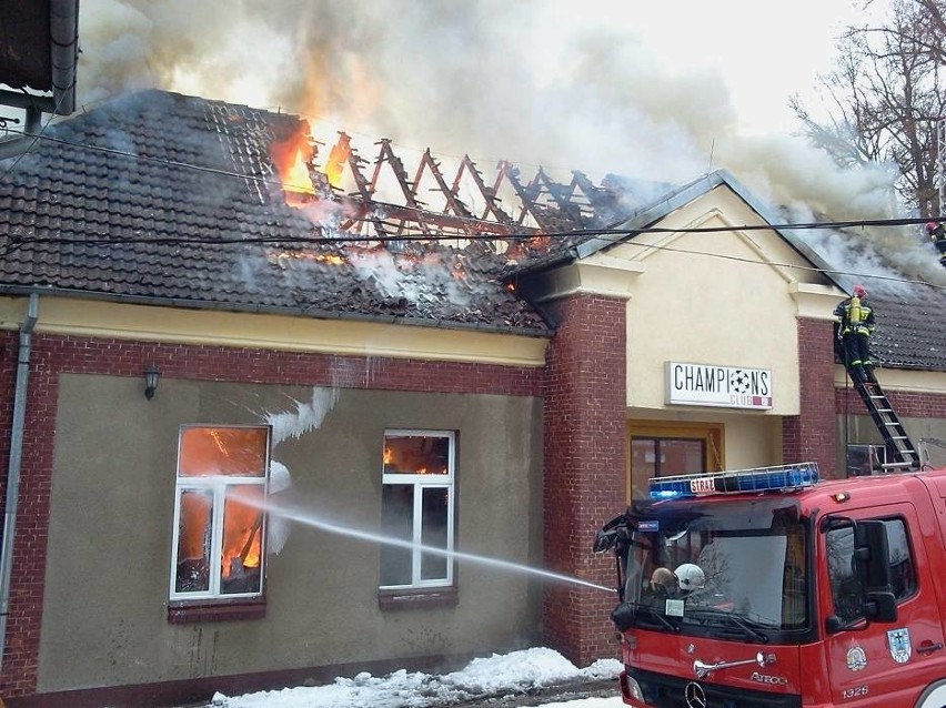Niespełna osiem lat temu (zimą) spłonęła restauracja...