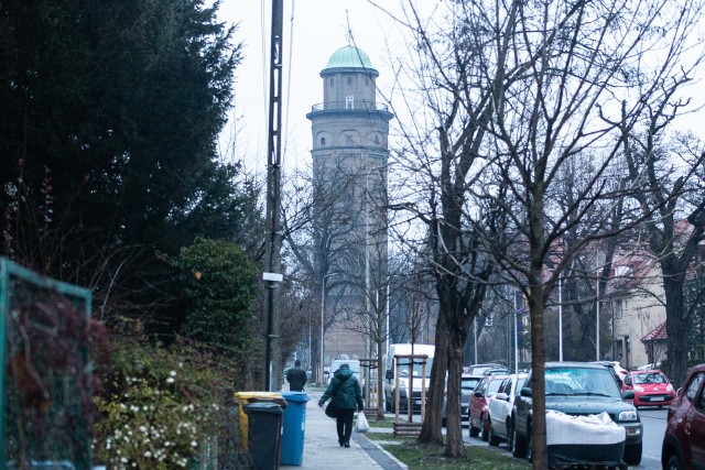 Wieża ciśnień z wrocławskich Karłowic