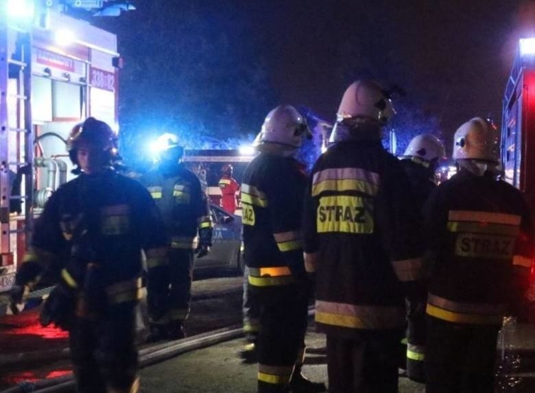 Pożar w Międzybrodziu Bialskim: Spaliła się stanica WOPR i...