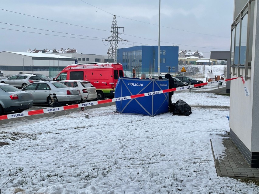 Miejsce zbrodni na osiedlu Projektant w Rzeszowie. Nie żyje...