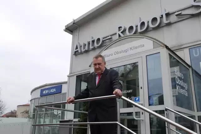 Bogusław Bułat, właściciel firmy Auto-Robot-System