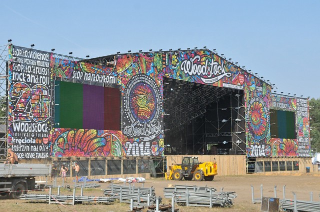 Oto duża scena Przystanku Woodstock 2014. Już z dekoracją!