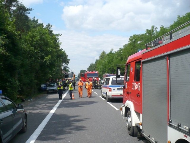 Groźny wypadek w Brzozowcu.