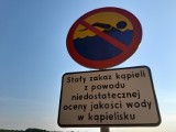 Zakaz wstępu do wody na kąpielisku Dąbie!              