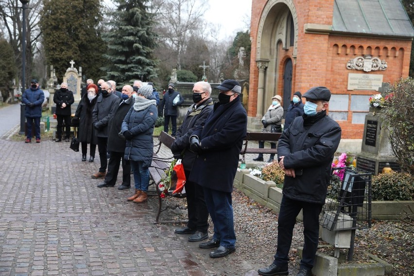 Ostatnia droga byłego prezesa Małopolskiego Związku Piłki Ręcznej i działacza Garbarni Kraków Zbigniewa Gorączki [ZDJĘCIA]