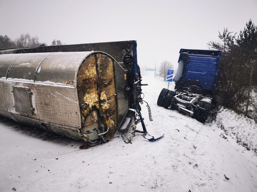 UWAGA! Sześć zdarzeń drogowych na A6 pod Szczecinem. Przez kilka godzin były spore utrudnienia - 8.02.2021