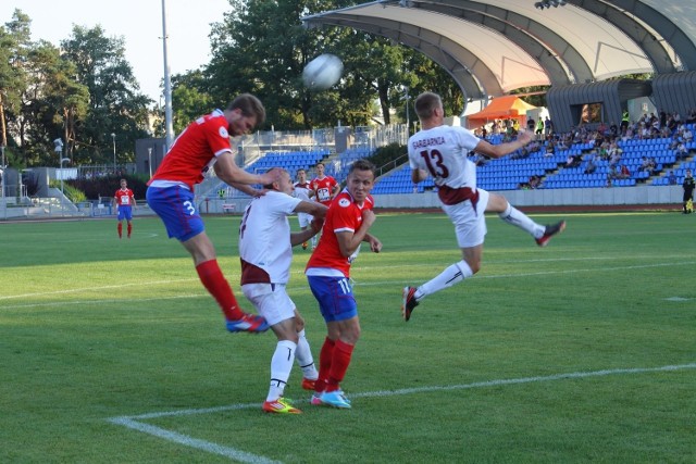 Piłka nożna: Wisła Puławy lepsza od Garbarni Kraków