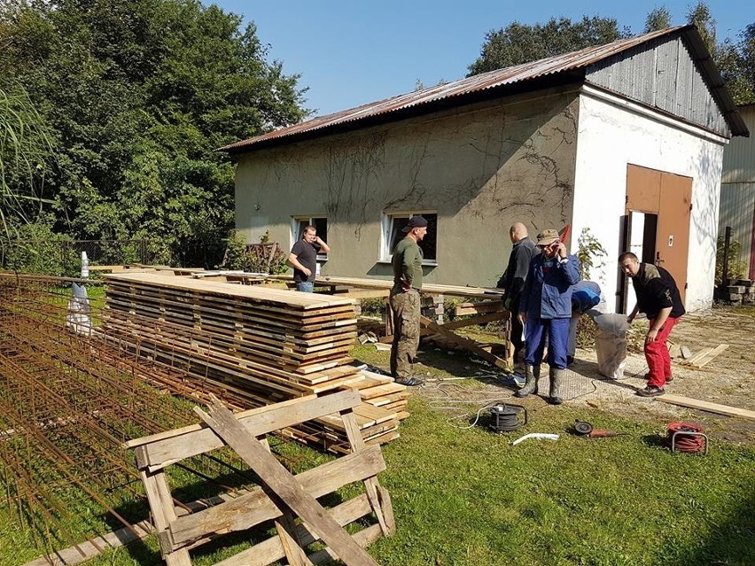 Alwernia. Ruszyła rozbudowa muzeum pożarnictwa [ZDJĘCIA, WIDEO]