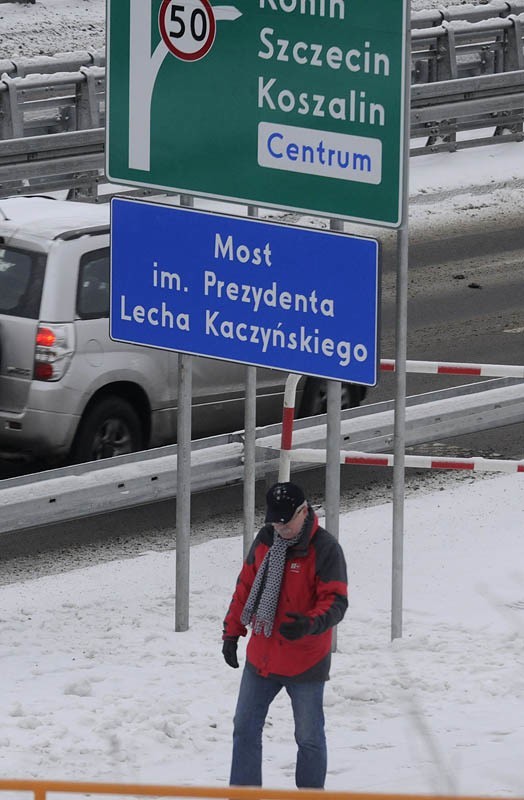 Przypomnijmy, że na moście Trasy Uniwersyteckiej 13 grudnia...