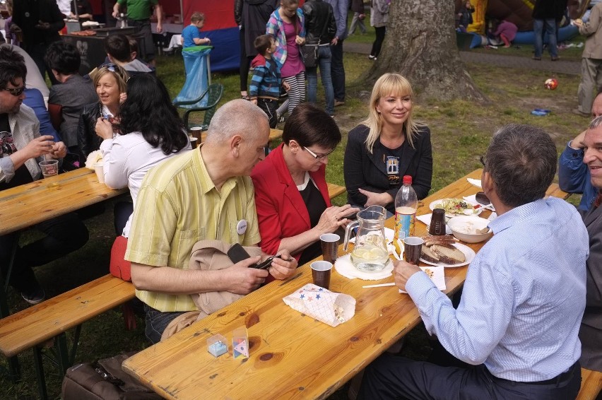 Piknik rodzinny PO w Katowicach-Giszowcu