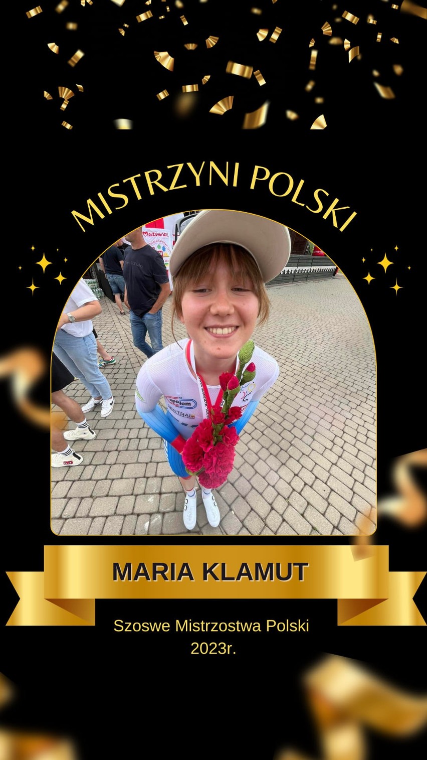 Kolarstwo. Maria Klamut zawodniczka Klubu Sportowego Społem Łódź mistrzynią Polski