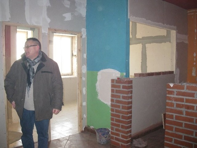 Krzysztof Idzikowski, współwłaściciel pizzerii, planuje jej otwarcie na przełomie lutego i marca.