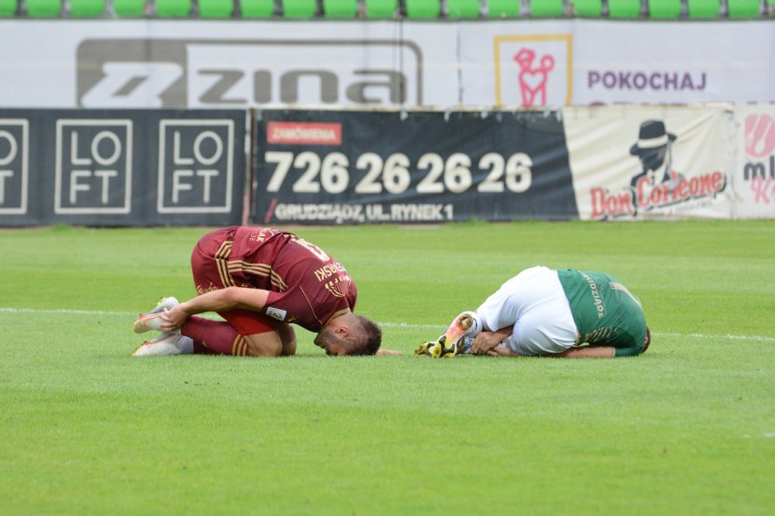 Chojniczanka lepsza od Olimpii Grudziądz w drugoligowych derbach regionu [zdjęcia]