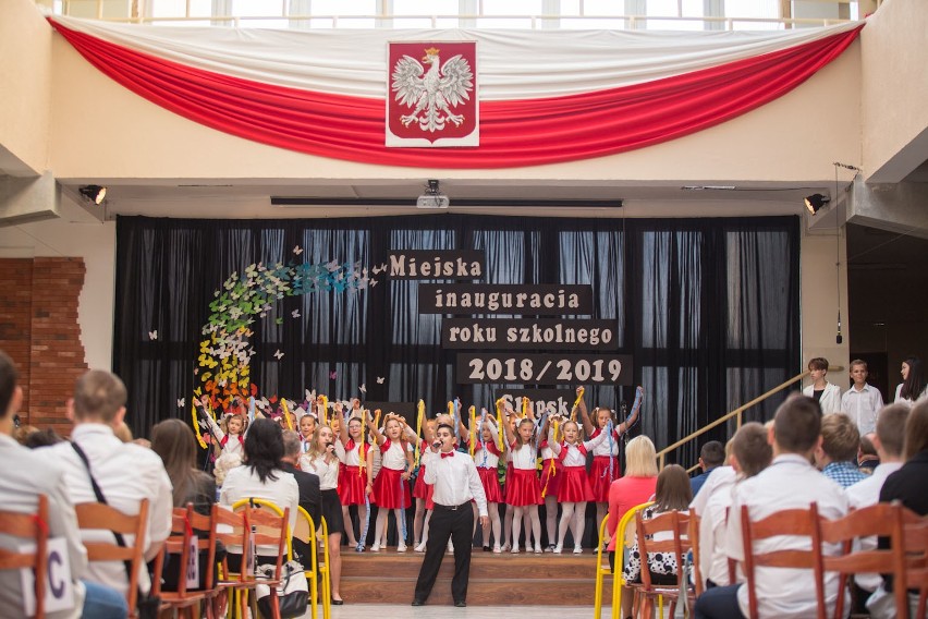 Inauguracja roku szkolnego w Słupsku.
