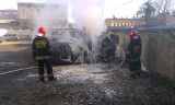 Dwa pożary samochodów w Opolu [ZDJĘCIA]