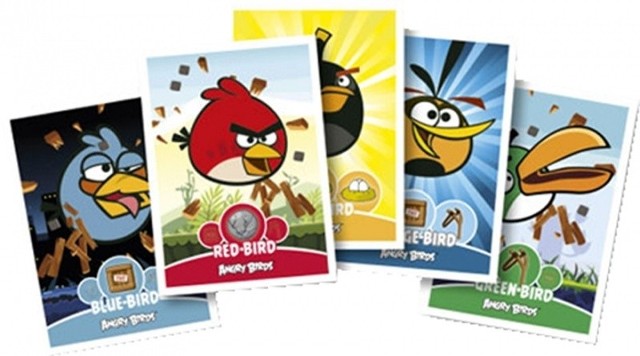 Jednym z największych hitów są karty kolekcjonerskie Angry Birds